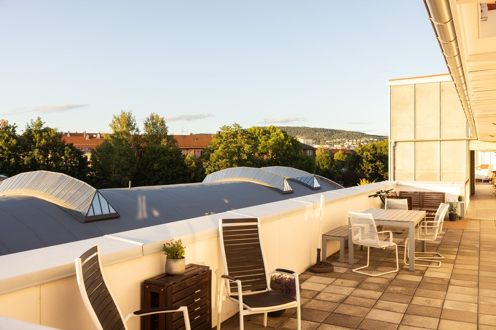 I bygget er det også en felles takterrasse! Galleribilde