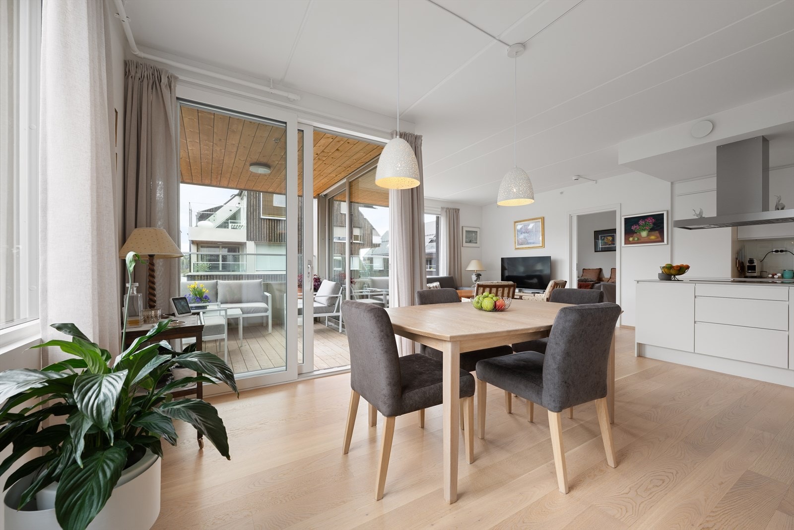 En hyggelig og innbydende sone for både hverdag og selskap Galleribilde