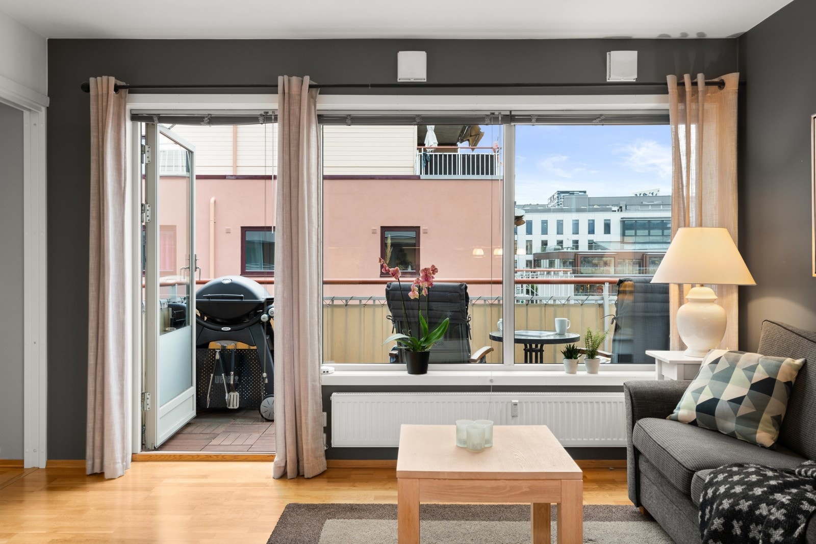 Varmtvann og fyring er inkludert i leie. Galleribilde