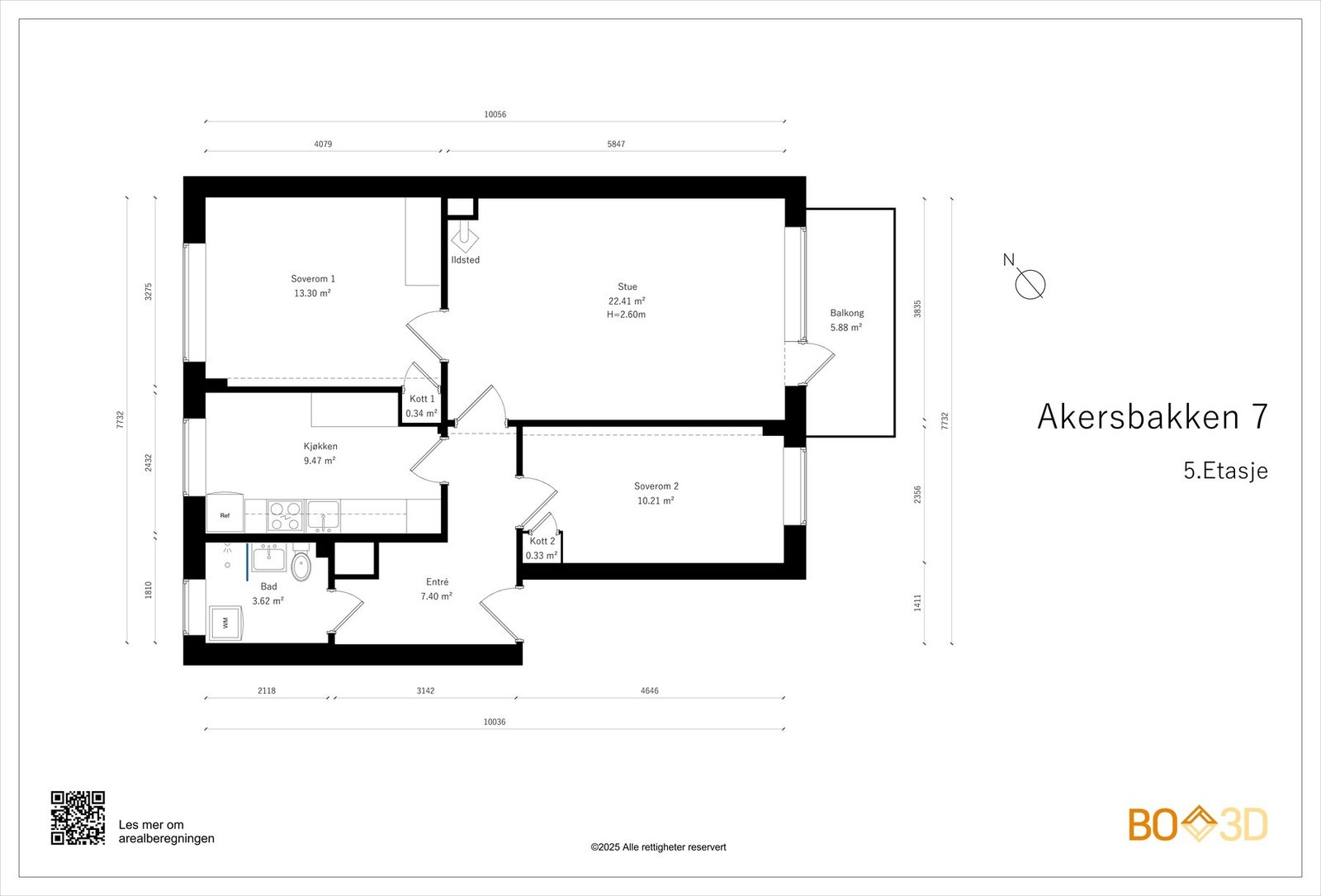 Før vi blar videre ser vi nærmere på boligens planskisse, slik at du får orientert deg litt. Galleribilde