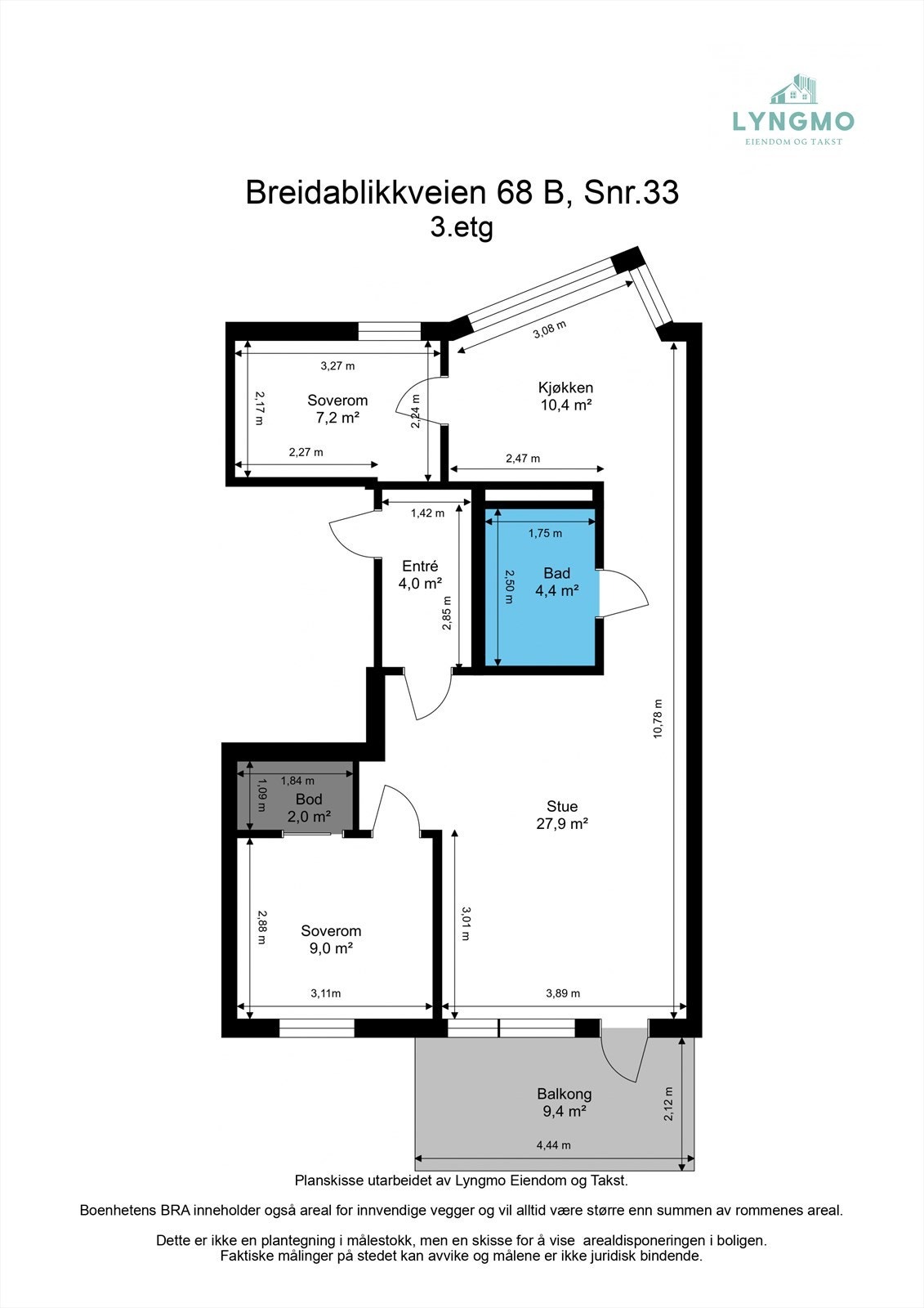 Planskisse Galleribilde