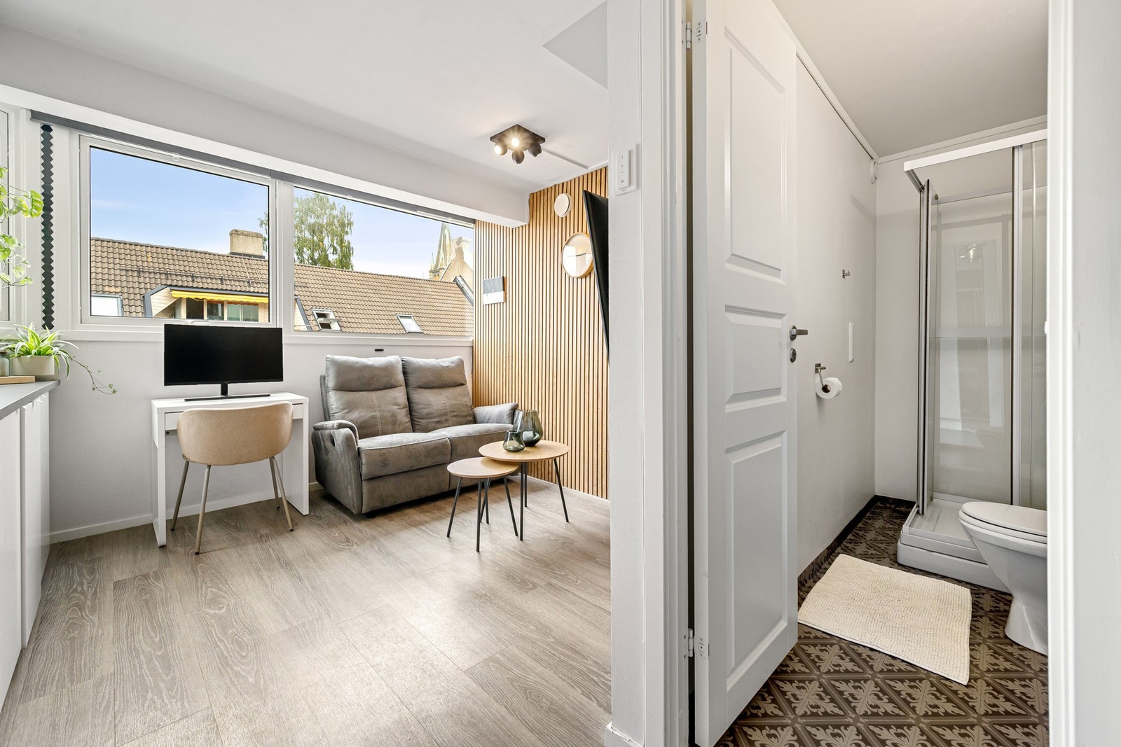 TV/internett, kommunale avgifter og bygningsforsikring m.m. er inkludert i felleskostnadene. Galleribilde