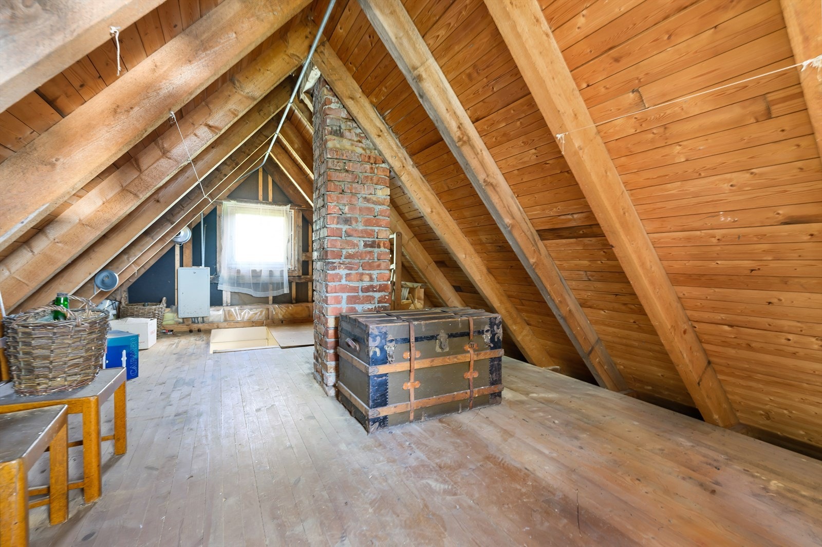 Uinnredet loft med gulvareal på 24 m² Galleribilde