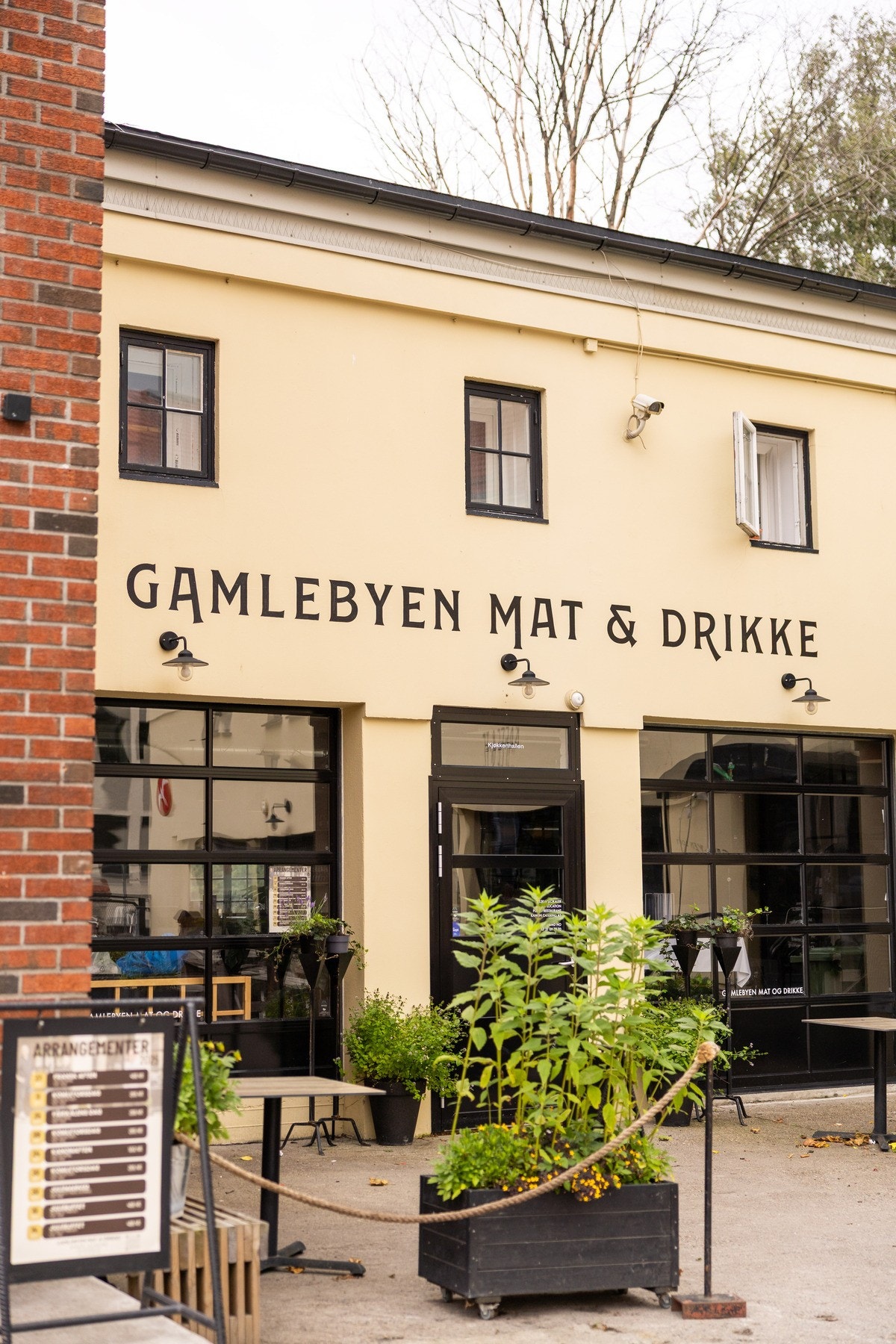 Gamlebyen mat og drikke med unike lokaler. Galleribilde