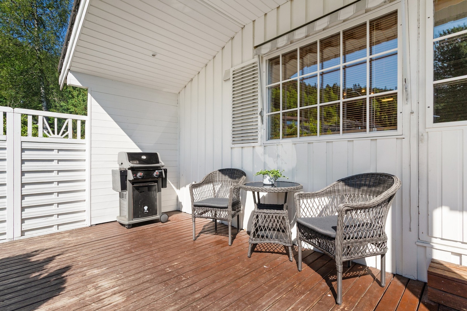 Her kan man nyte gode solforhold. Galleribilde