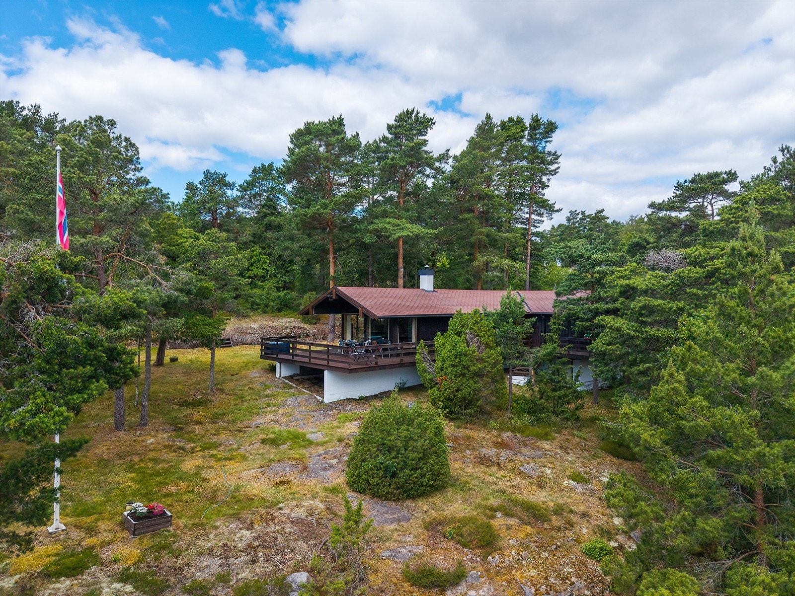 Her er det rikelig med boltreplass for store og små Galleribilde