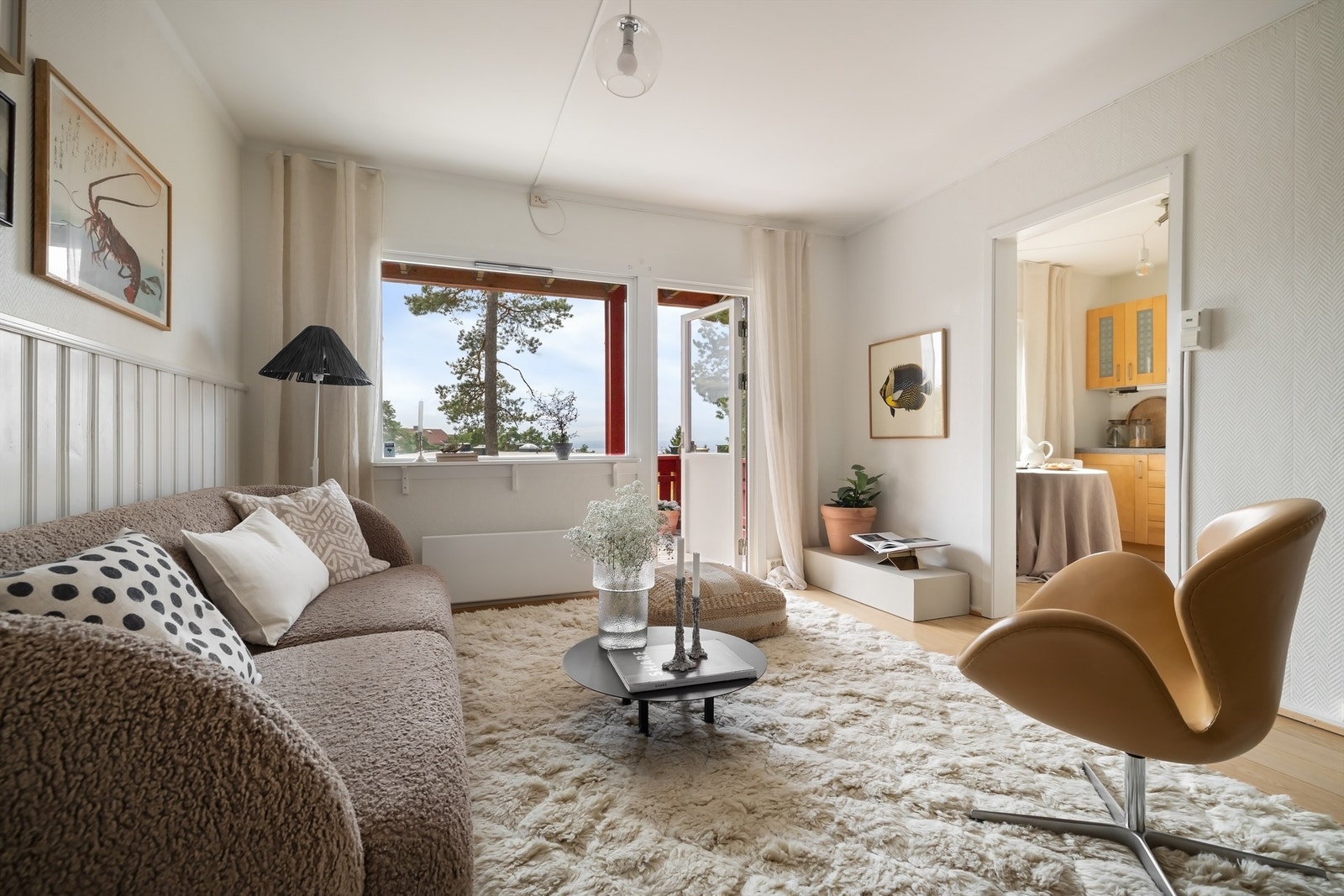 Direkte adkomst til boligens terrasse Galleribilde