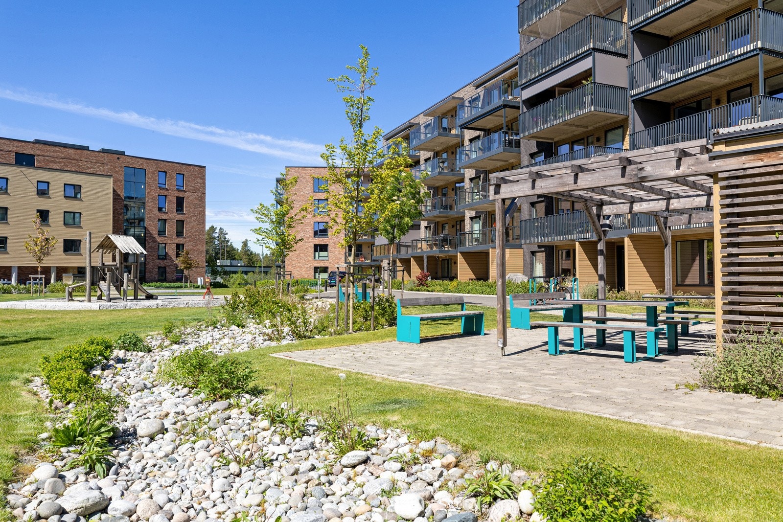 Lekeplass på området Galleribilde