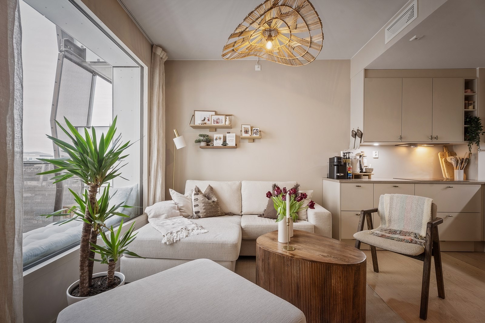 Her har vi gleden av å presentere en lekker 2-roms selveier i 6. etasje med meget attraktiv beliggenhet i Bjørvika. Galleribilde