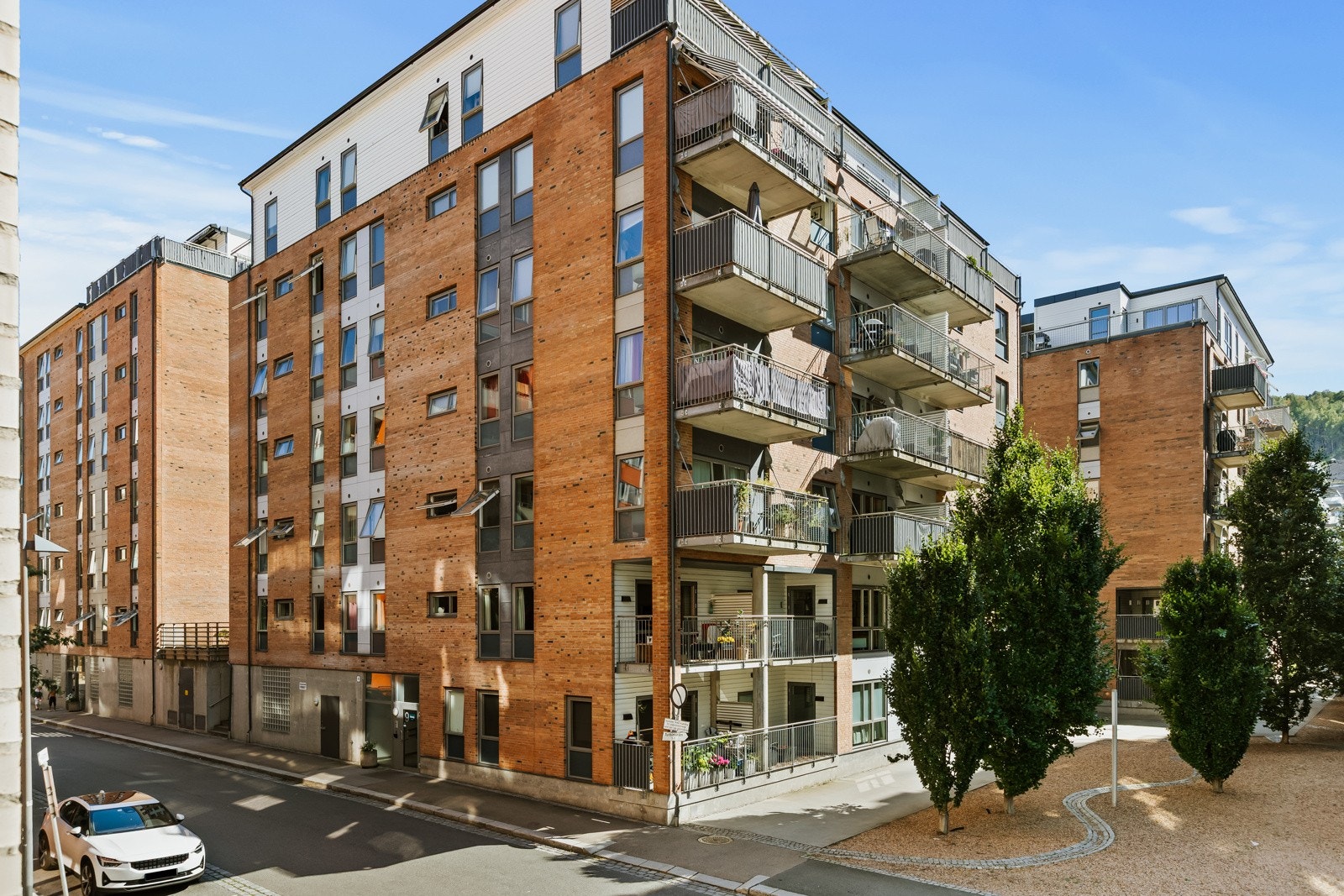 I Kværnerbyen bor du rolig og tilbaketrukket, samtidig som du er kun fem minutter unna alt Bjørvika og Oslo sentrum har å by på Galleribilde