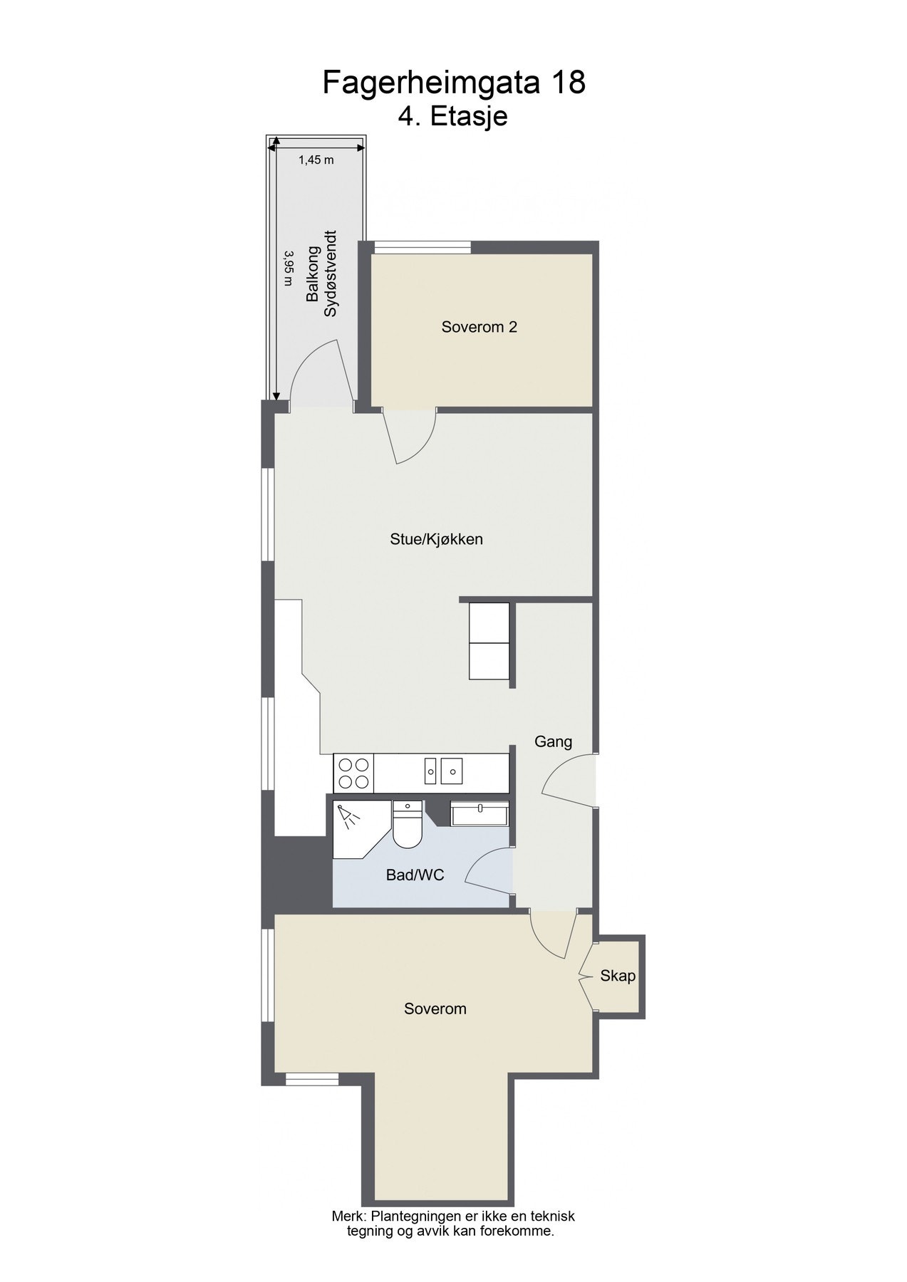 Plantegning. Galleribilde