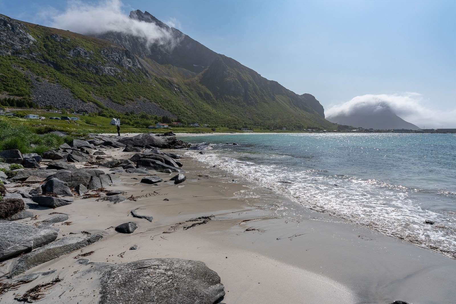 Strand på tomt Galleribilde