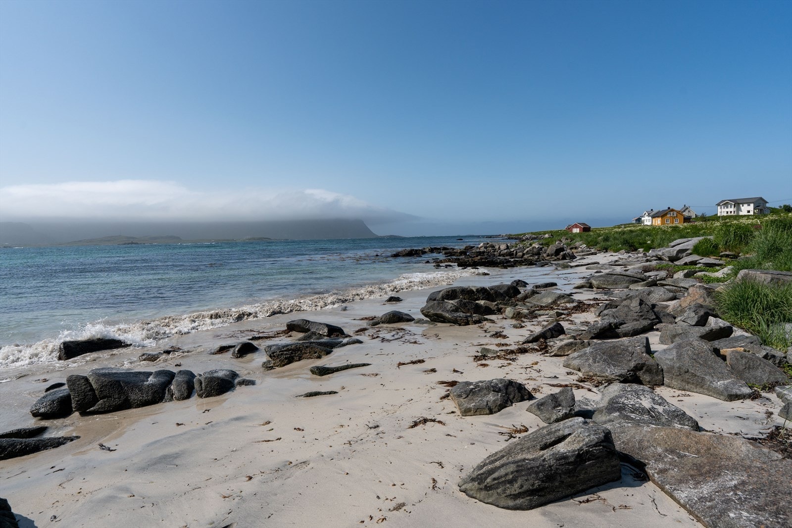 Strand på tomt Galleribilde