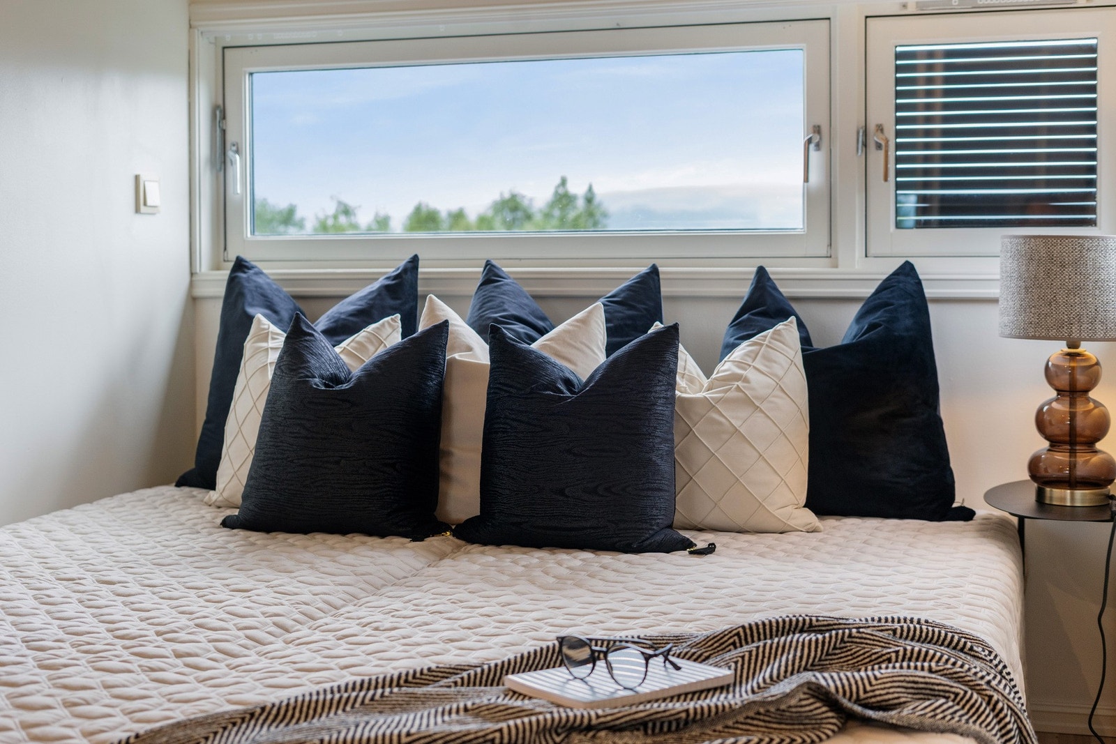 Detaljbilde soverom. Galleribilde