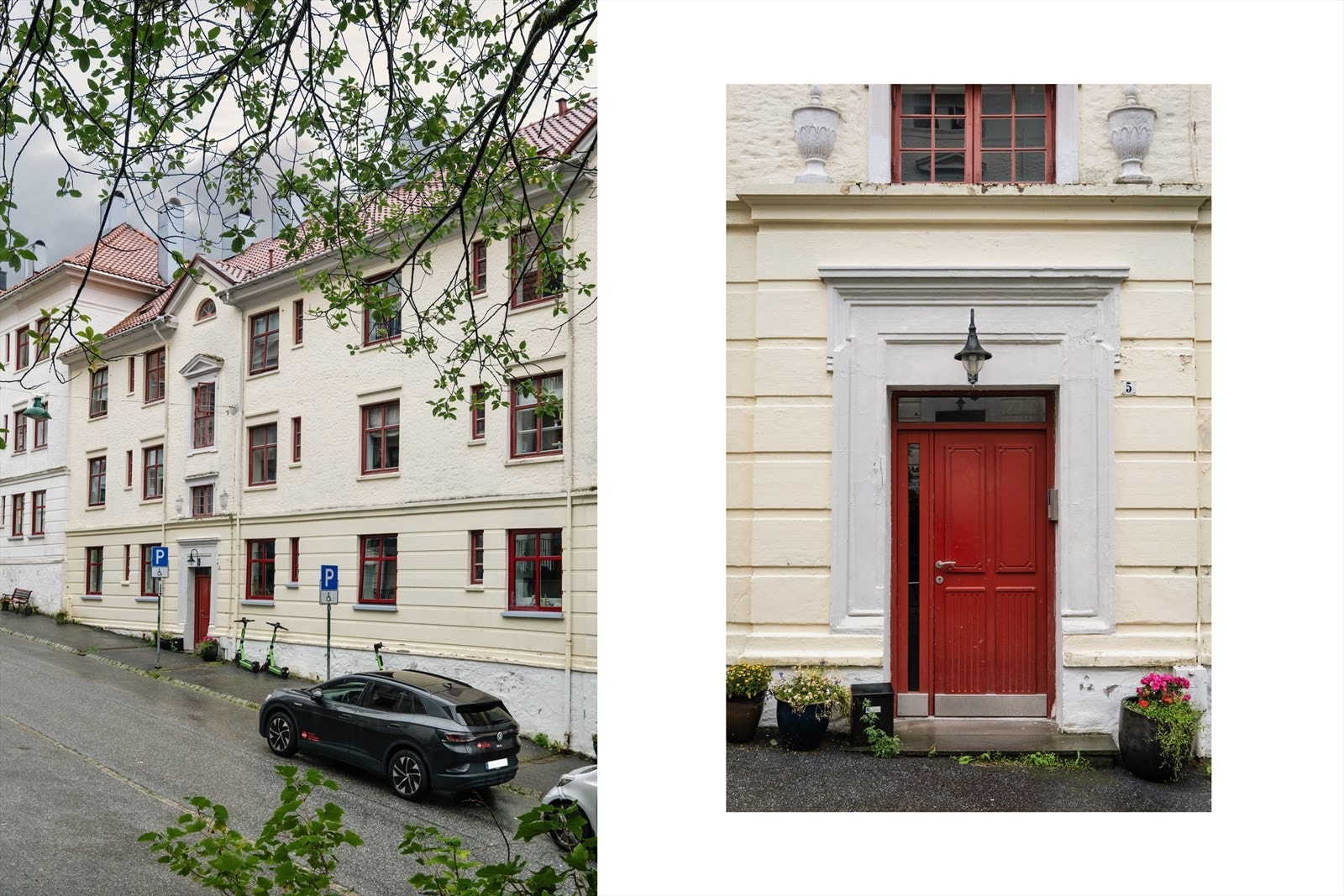 Bilde av fasade. Galleribilde