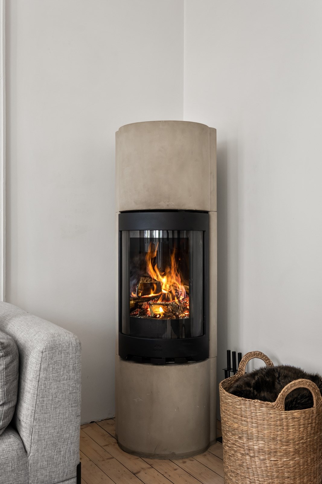 - Herlig peisovn som varmer godt på kalde høst- og vinterdager - Galleribilde