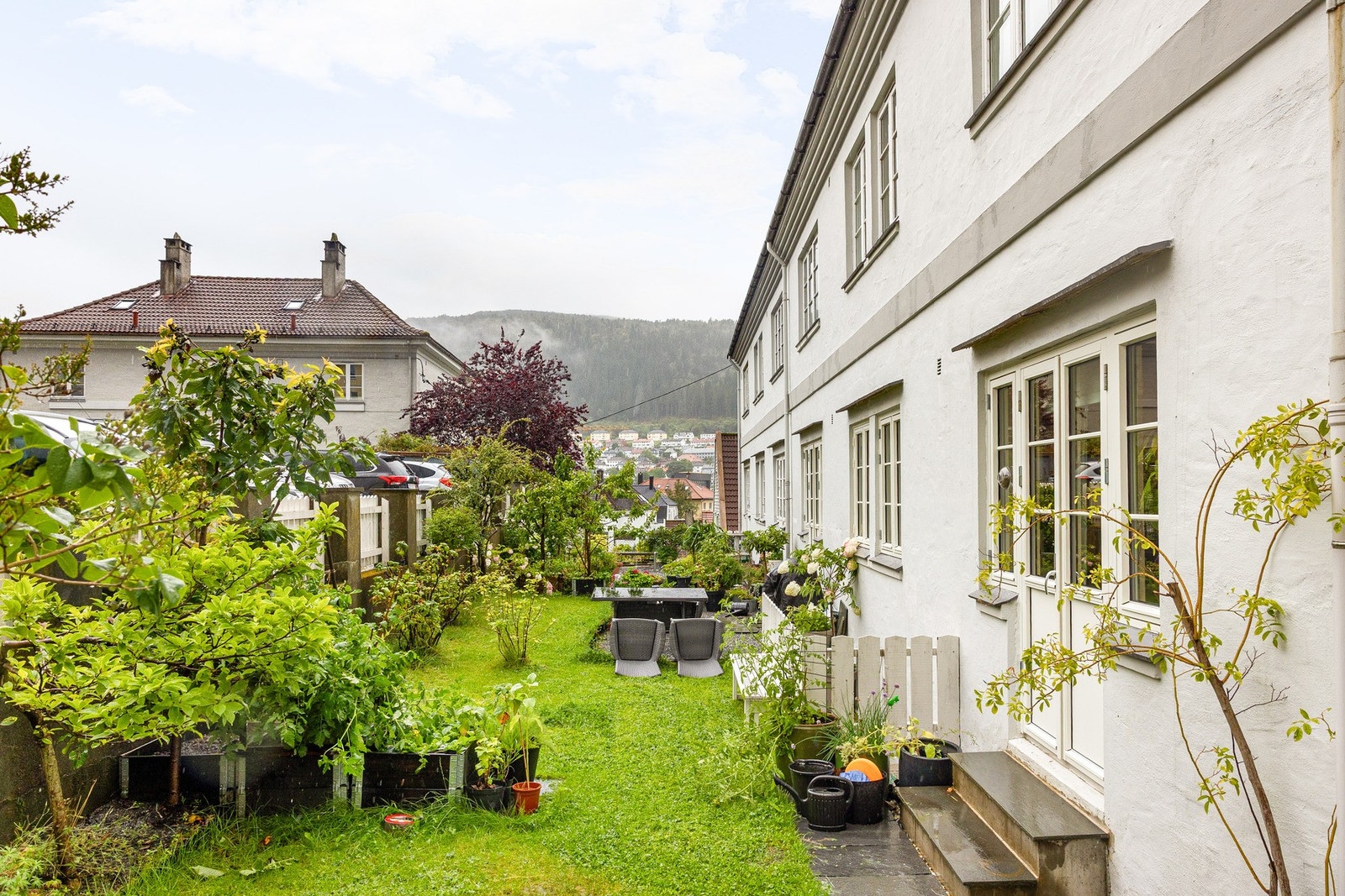 Her får du morgensolen Galleribilde