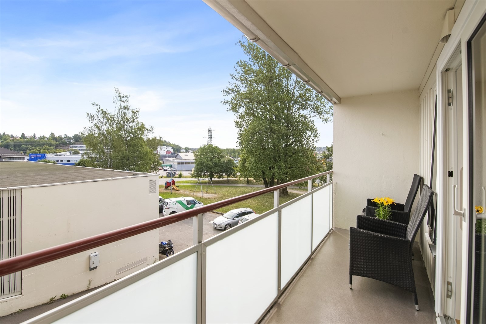 Her kan du nyte en fin, åpen utsikt. Galleribilde