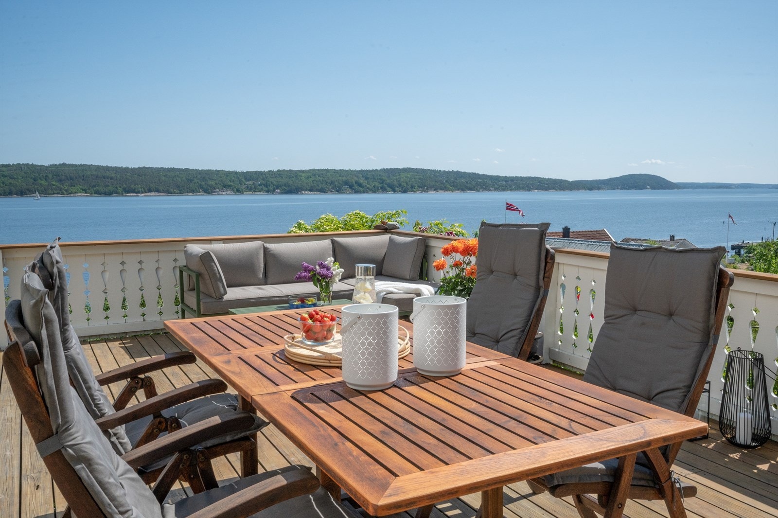 Utsikt mot Oslofjorden og over til Drøbak Galleribilde