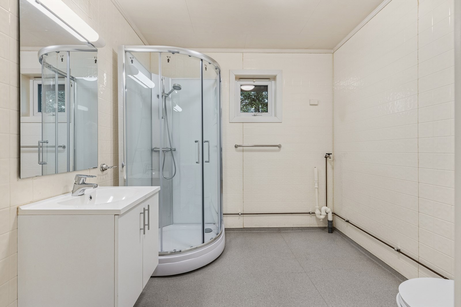 Badet har opplegg for vaskemaskin Galleribilde