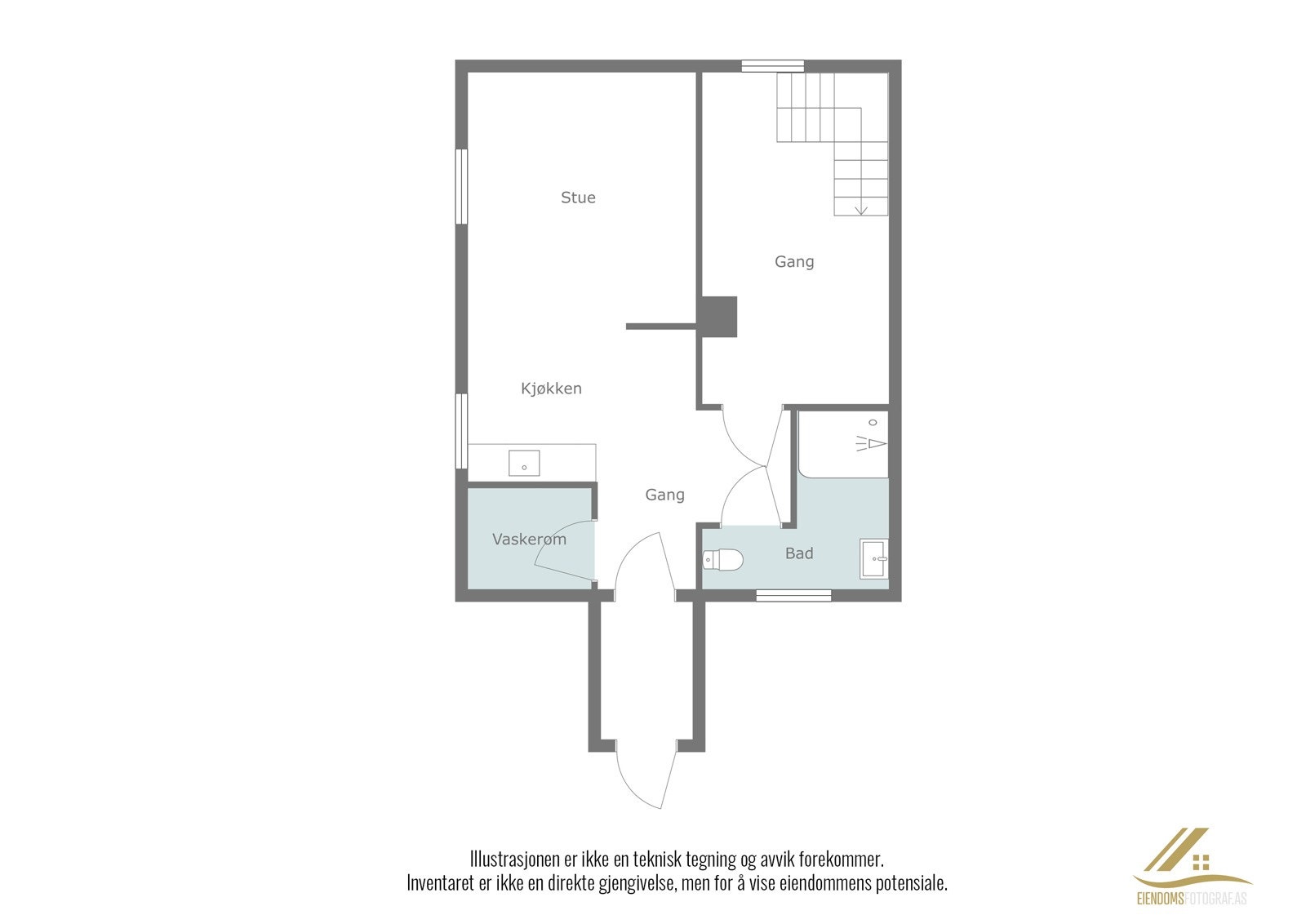 Plantegning. Galleribilde