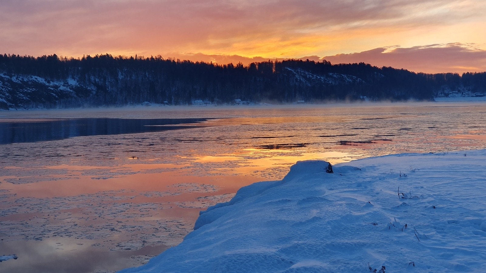 Hagemann vinteridyll. Galleribilde