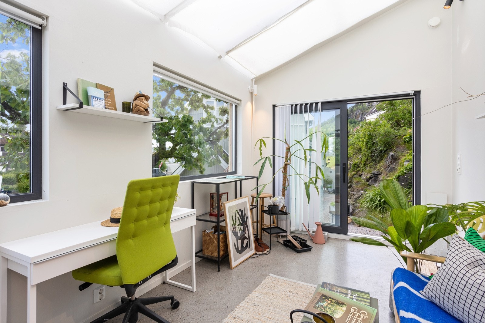 Vinterhagen på 14 kvm har mange bruksmuligheter og det er kun fantasien som setter grenser. Galleribilde