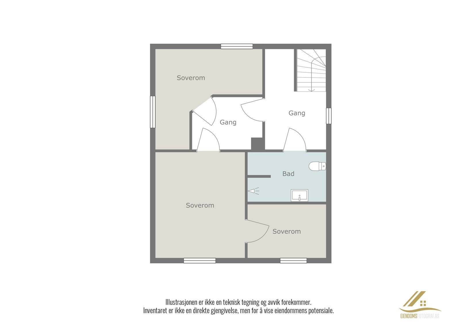 Plantegning. Galleribilde