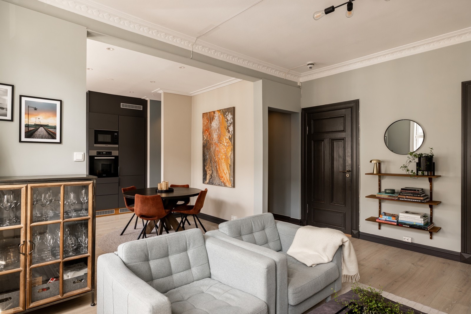 Varmtvann og fibernett er inkludert i felleskostandene. Galleribilde