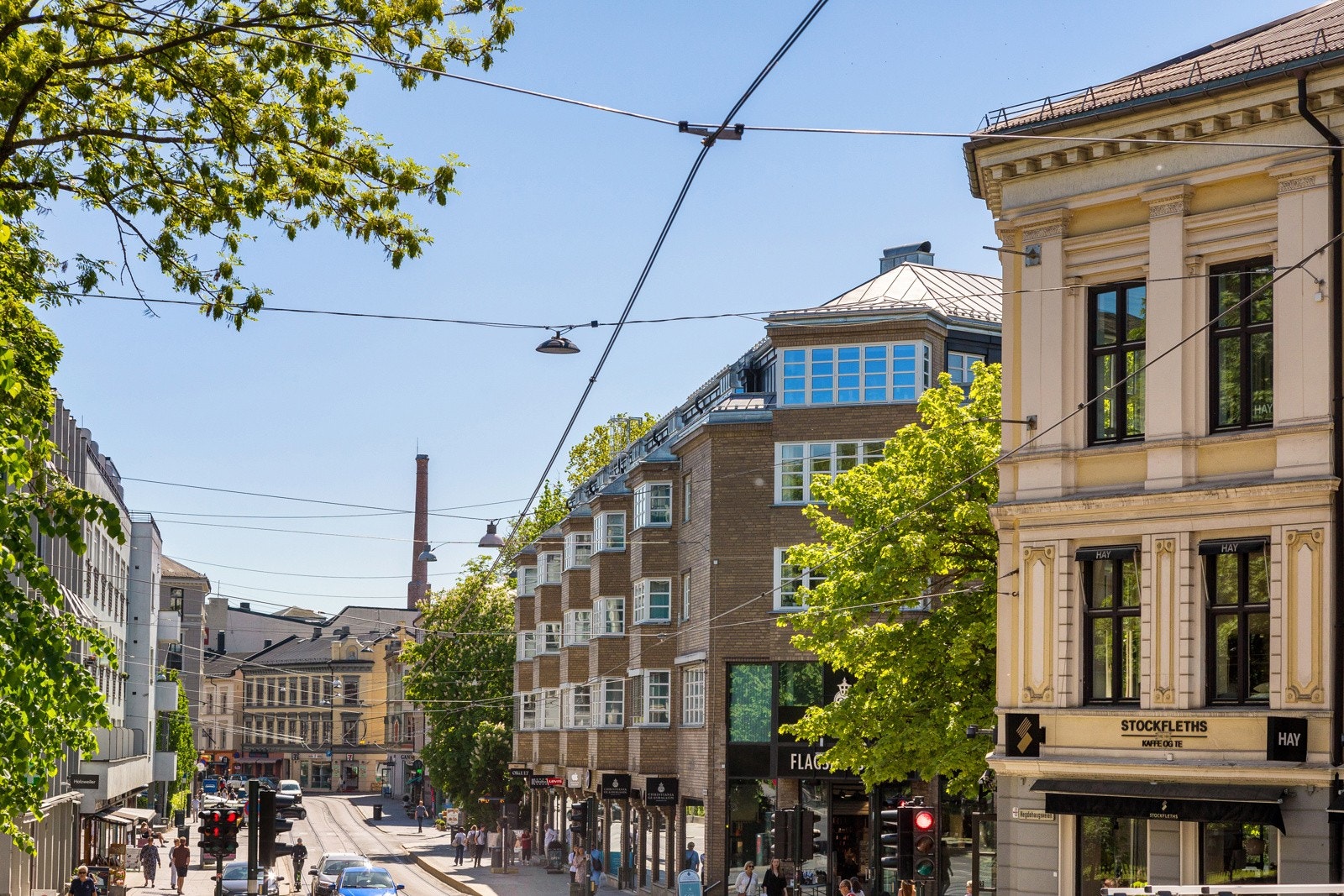 Bogstadveien ligger like nedenfor Galleribilde