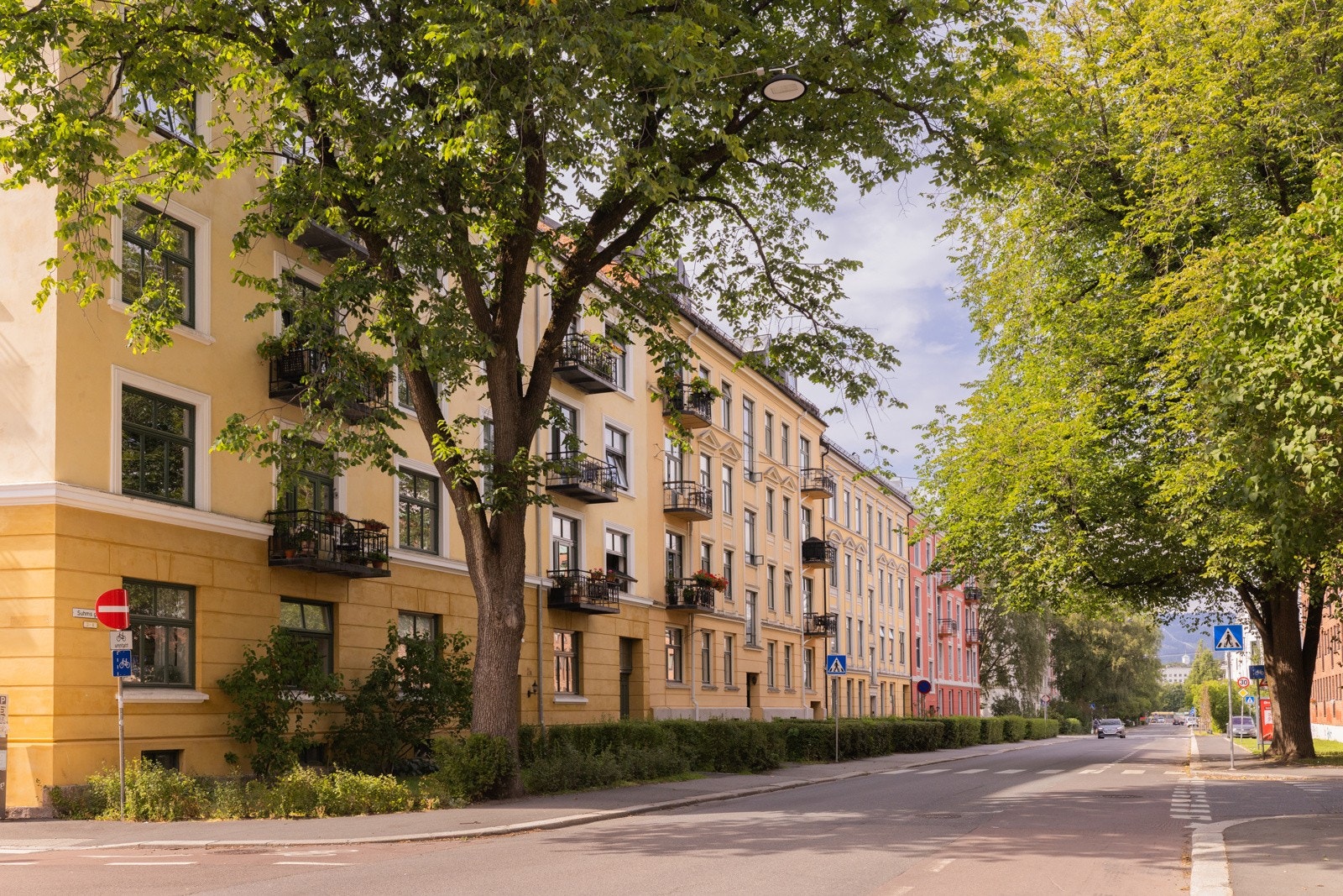 Boligen ligger høyt, luftig og usjenert. Galleribilde