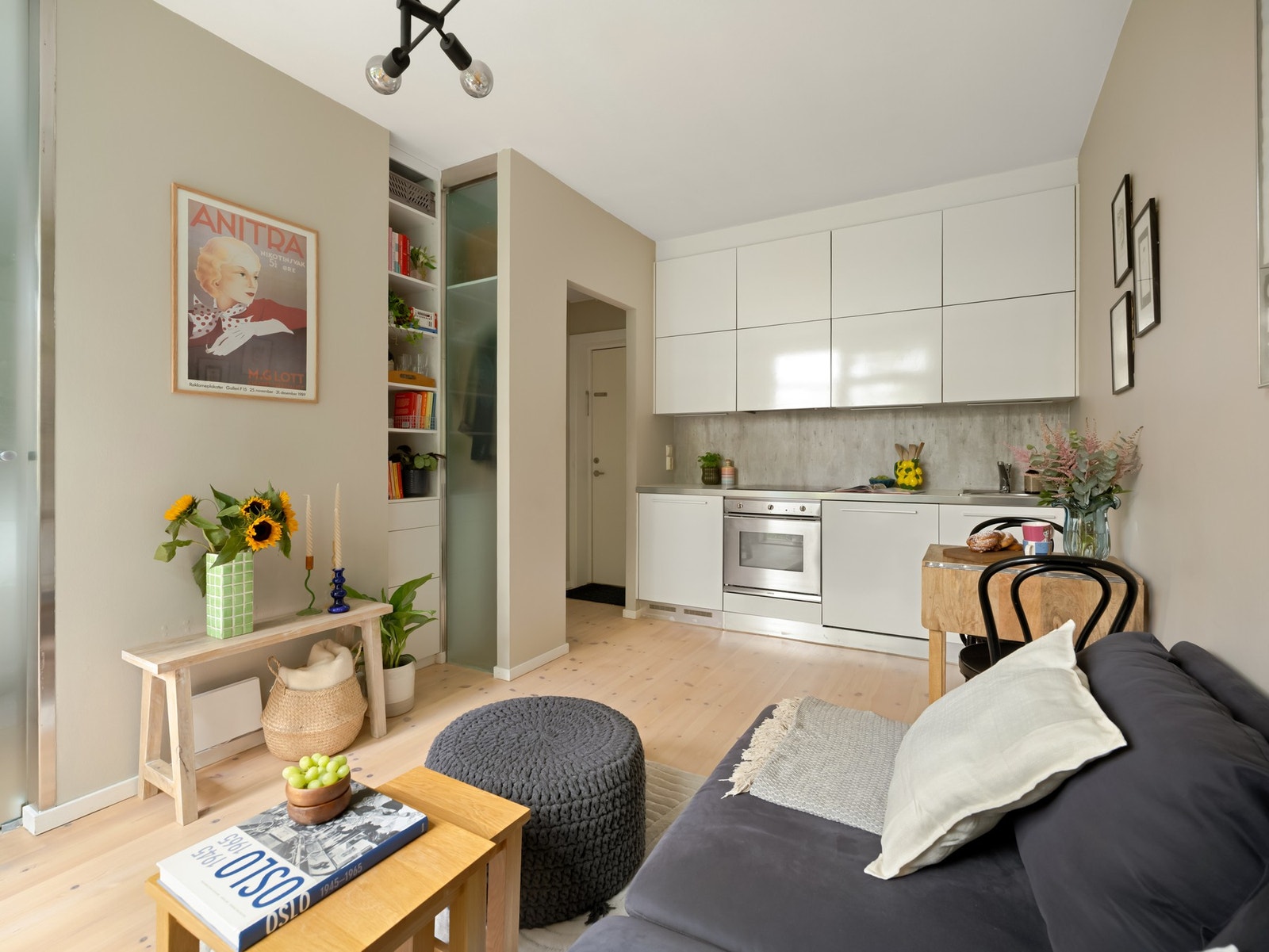 Det er nemlig ganske så fint og hyggelig inne også. Galleribilde