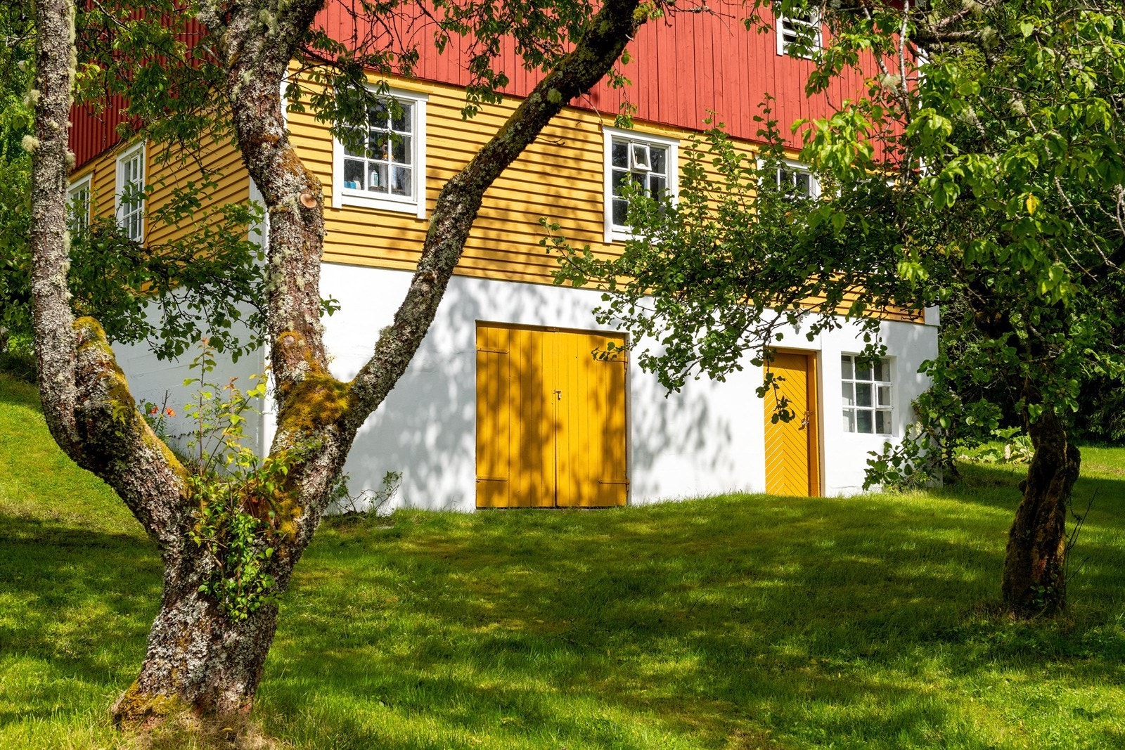 Fasade låve syd Galleribilde