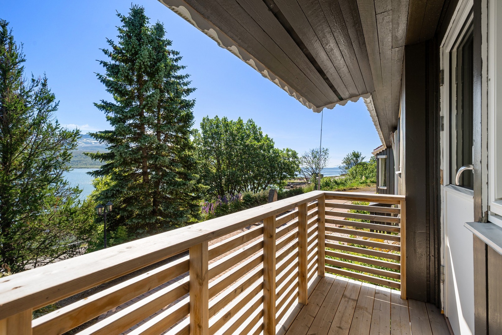 Balkongen utenfor soverommet Galleribilde