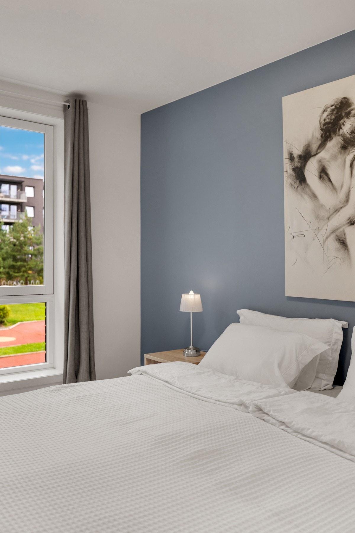 Detaljbilde - hovedsoverom. Galleribilde