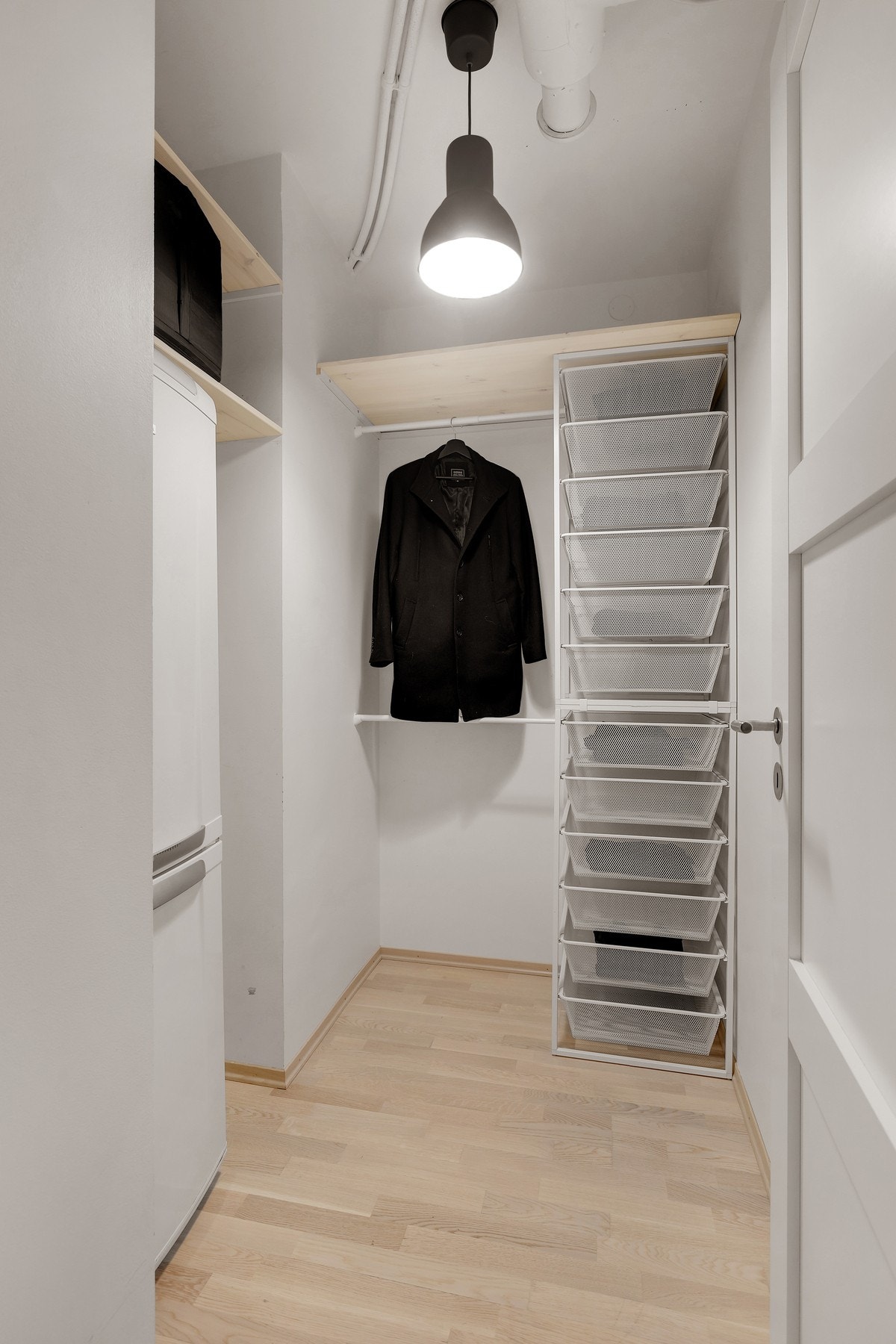 God plass til å henge fra seg, samtidig som rommet føles åpent og oversiktlig. Galleribilde