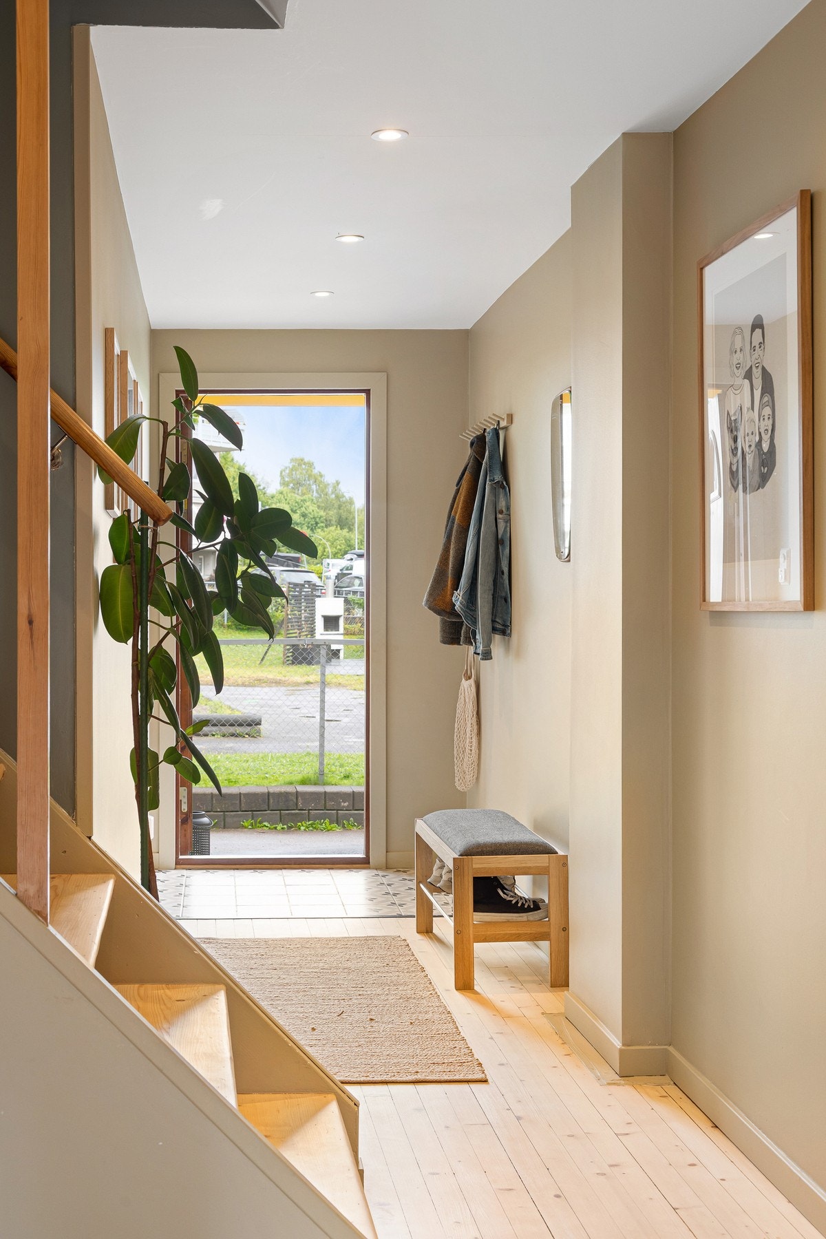 I Beverveien 25 vil du merke at det er godt å komme på besøk og fint å komme hjem! Galleribilde
