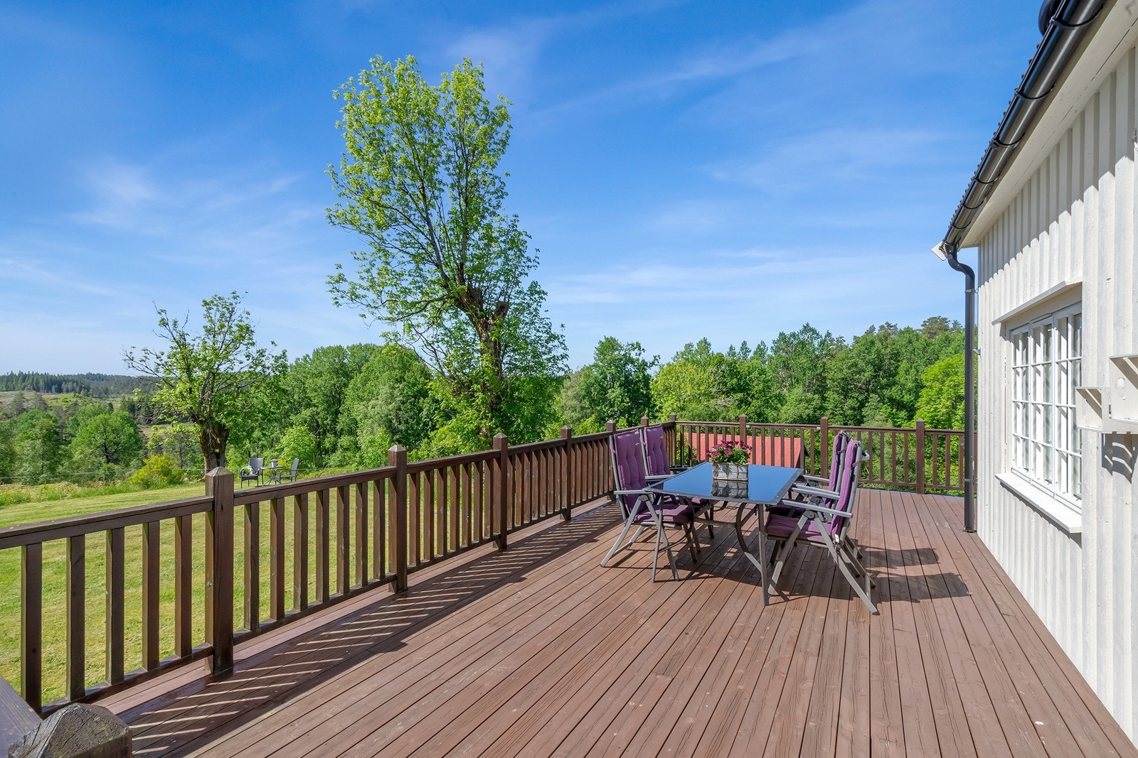 Stor terrasse Galleribilde