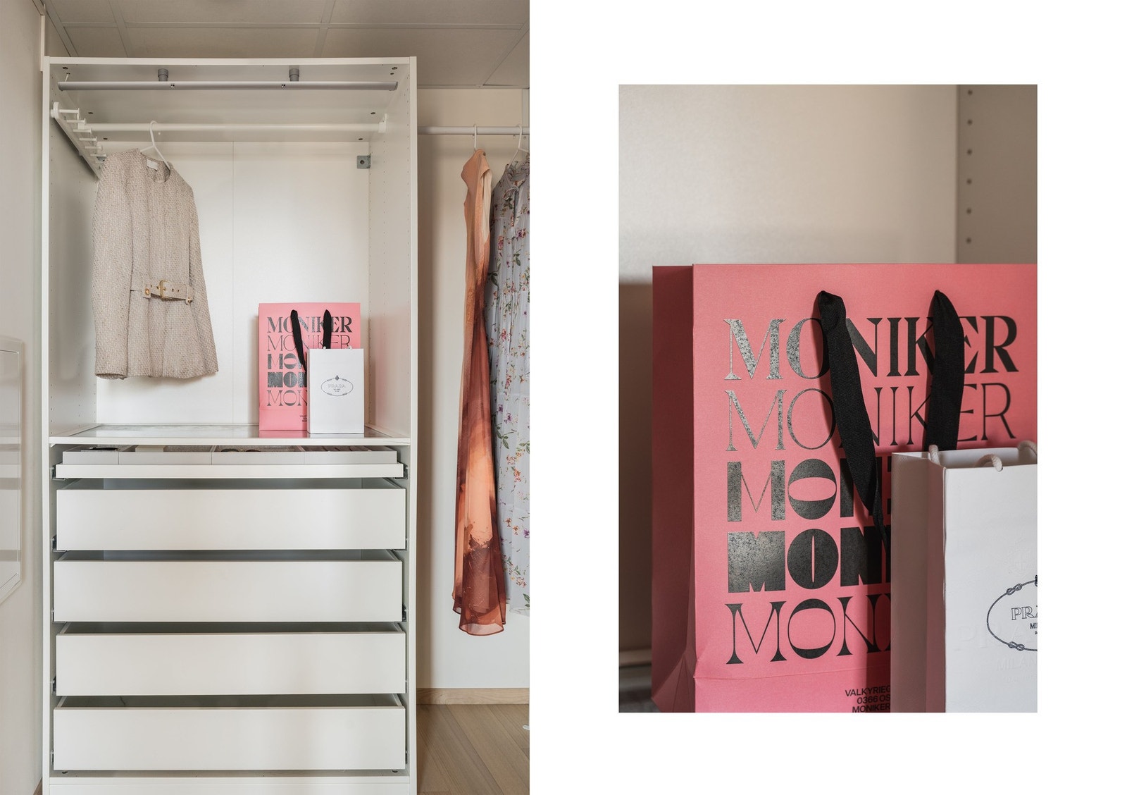Fra soverommet har du inngang til eget walk-in closet. Galleribilde