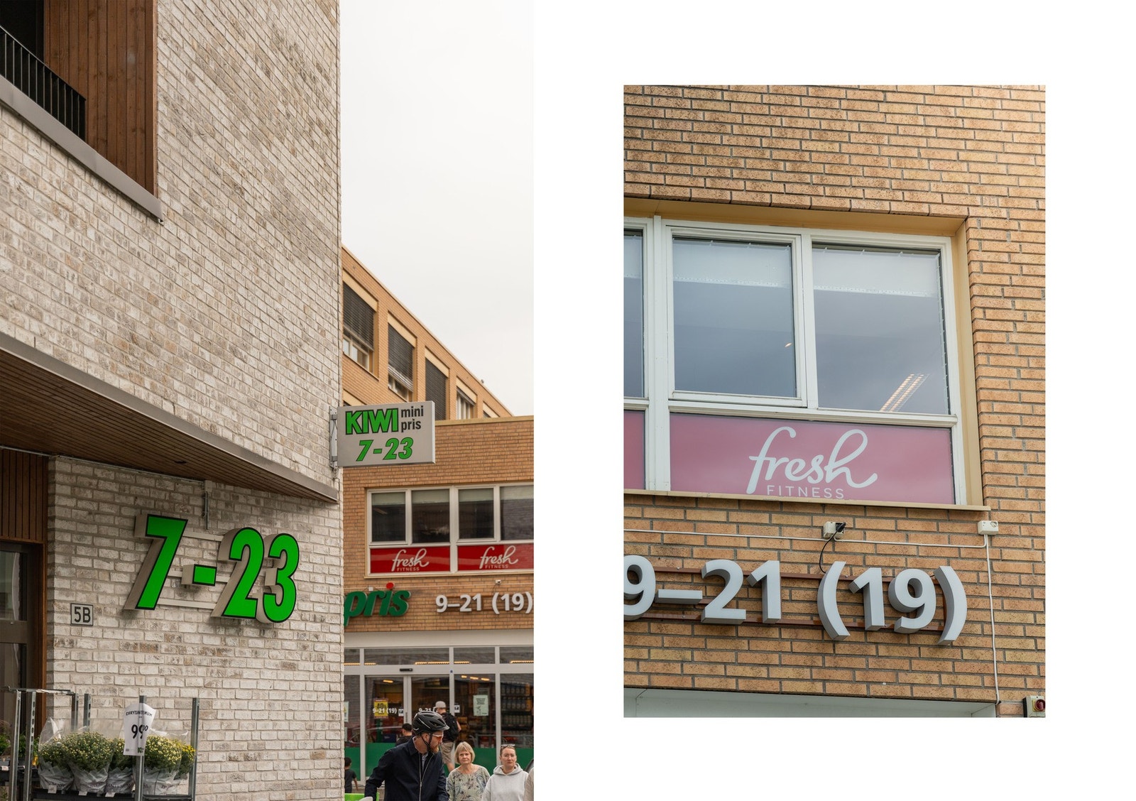 Her finner du også en rekke dagligvarebutikker, også søndagsåpne samt treningssenter, apotek, blomsterforretning og resturanter. Galleribilde