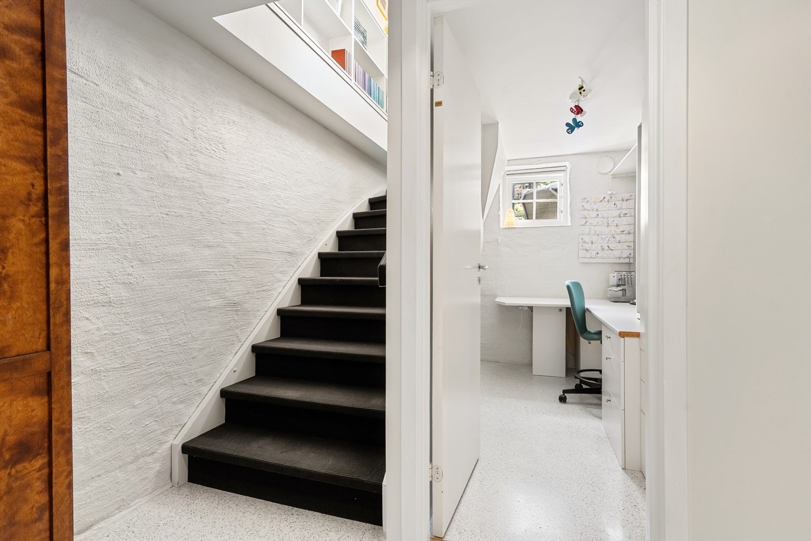 Velkommen ned i kjelleretasjen. Galleribilde