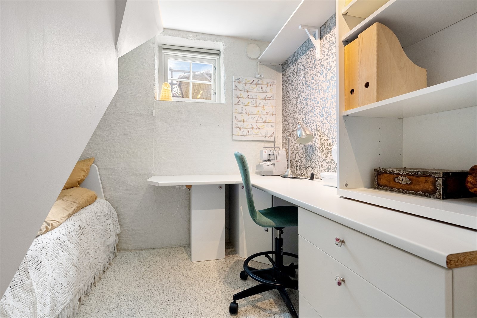 De to øvrige rommene egner seg ypperlig som barnerom, hjemmekontor eller gjesterom - alt etter behov. Galleribilde