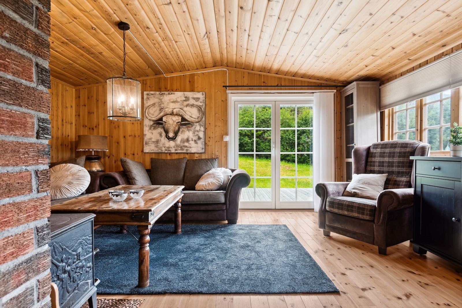 En flott fritidsbolig omgitt av vakre naturomgivelser. Galleribilde