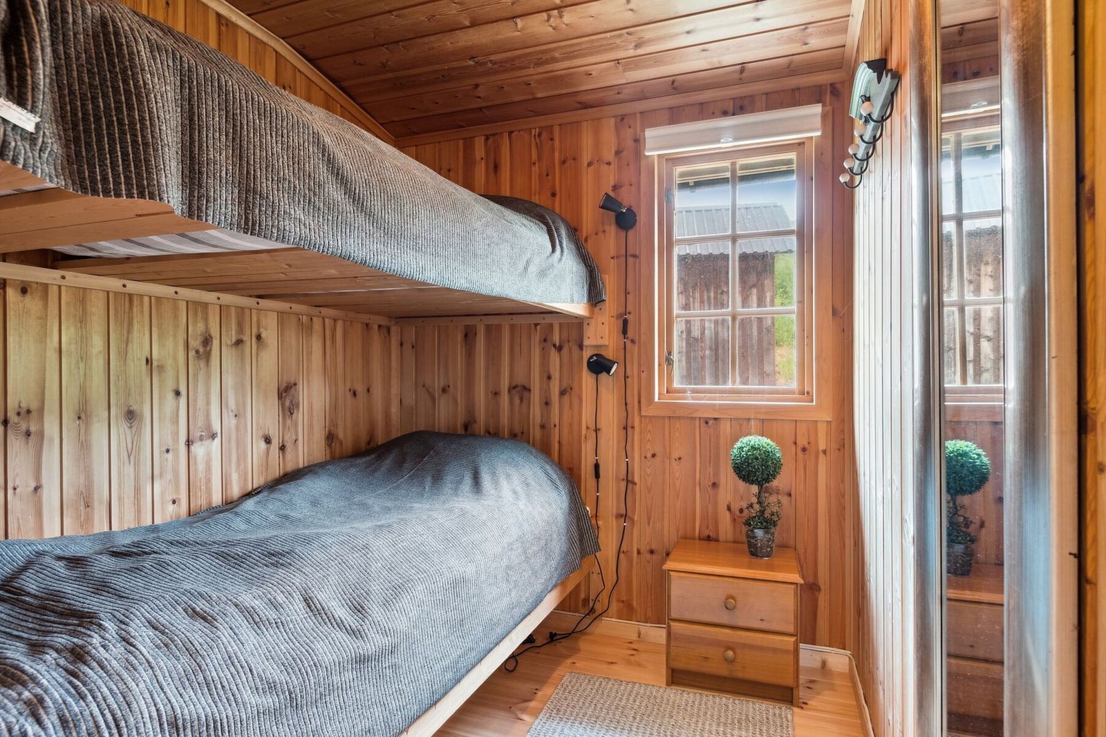 Hytta har totalt tre fine soverom. Galleribilde