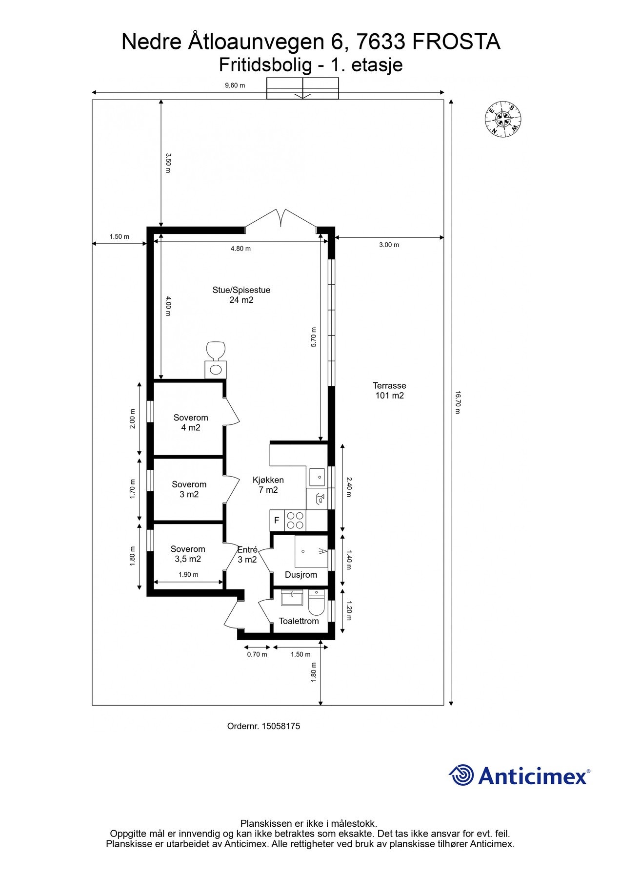 Planskisse Galleribilde