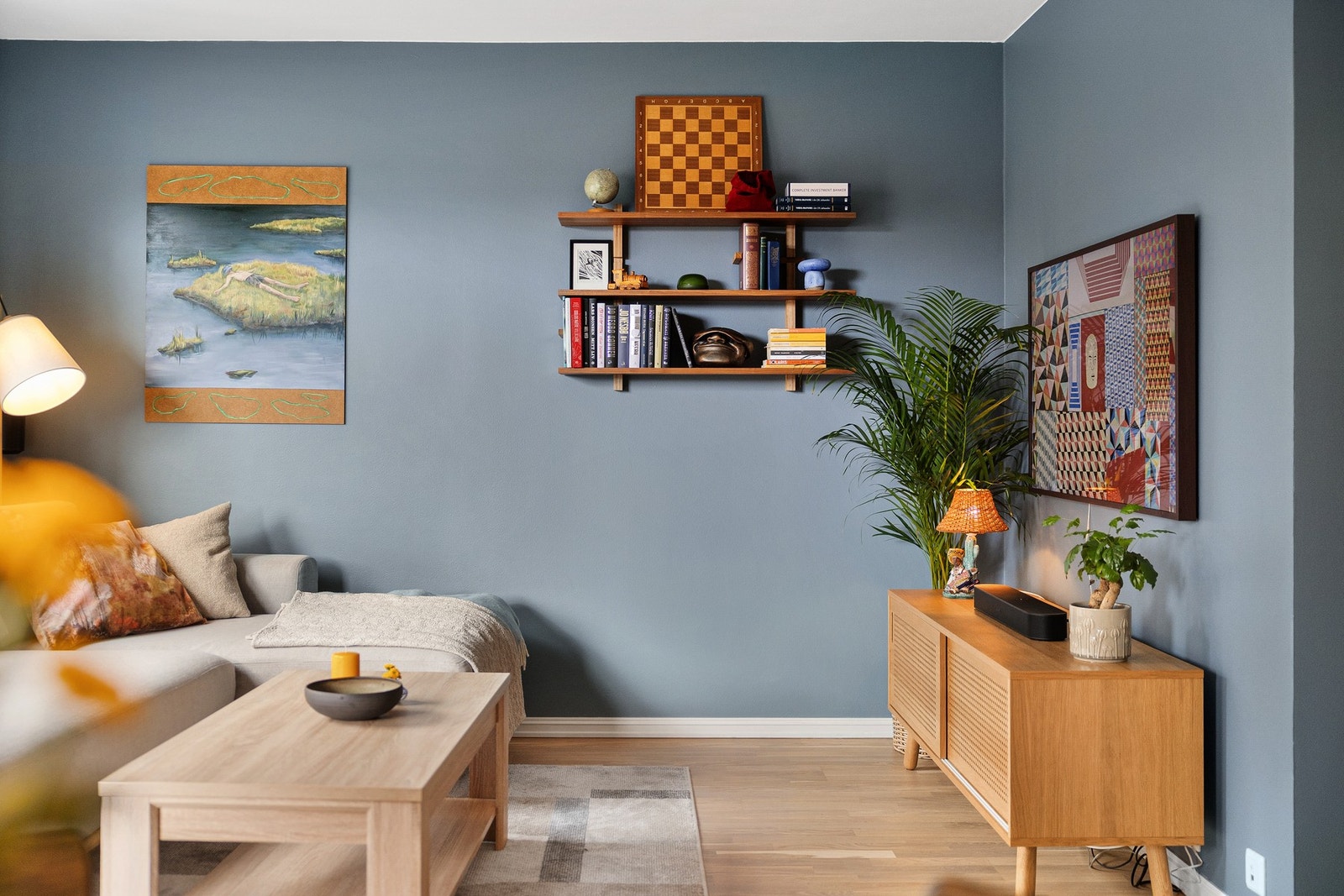 TV og internett er inkludert i fellesutgiftene. Galleribilde