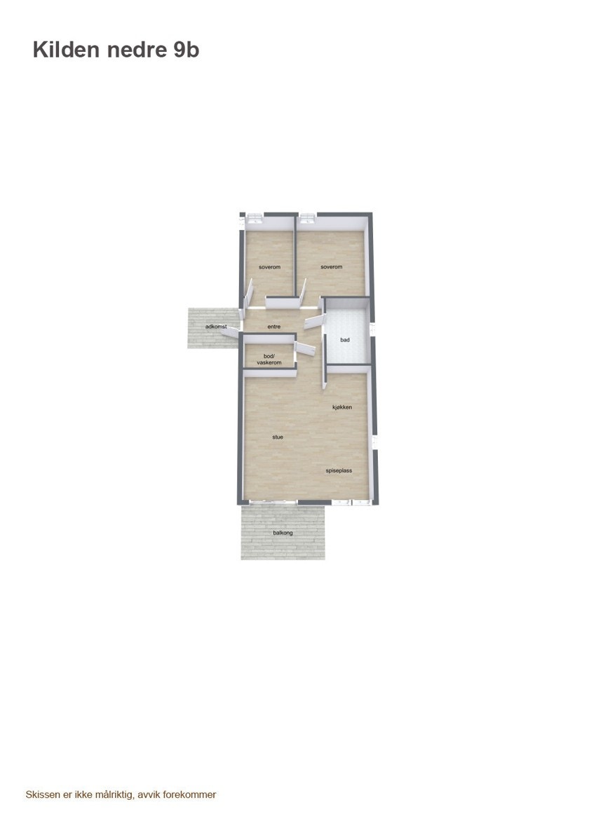 Plantegning Galleribilde