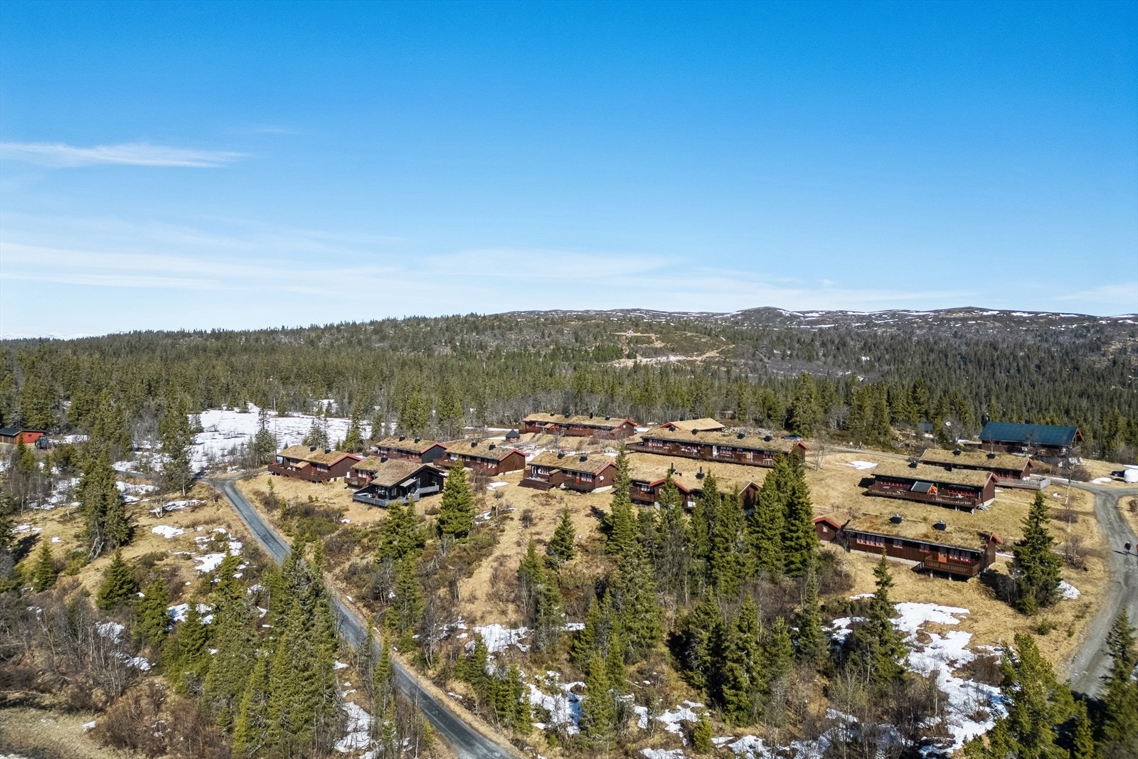 Glenna hytteområde i Etnedal. Galleribilde