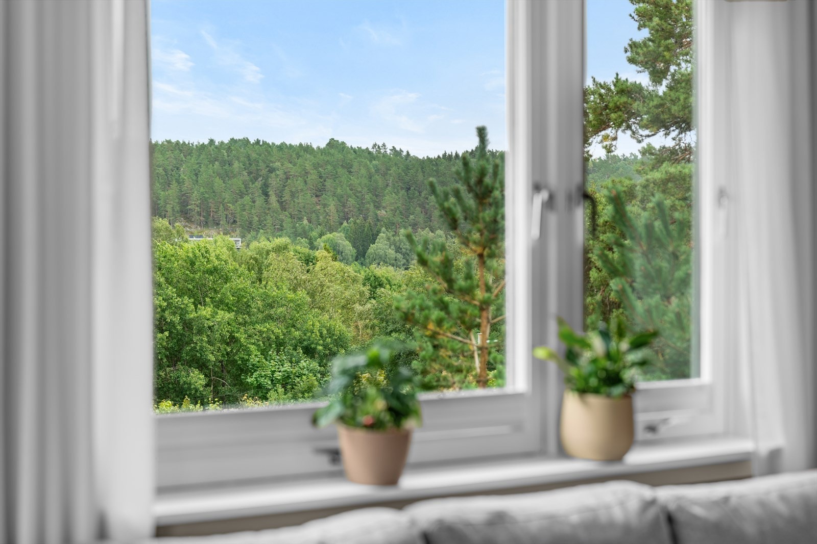 Utsikt fra stuen. Galleribilde