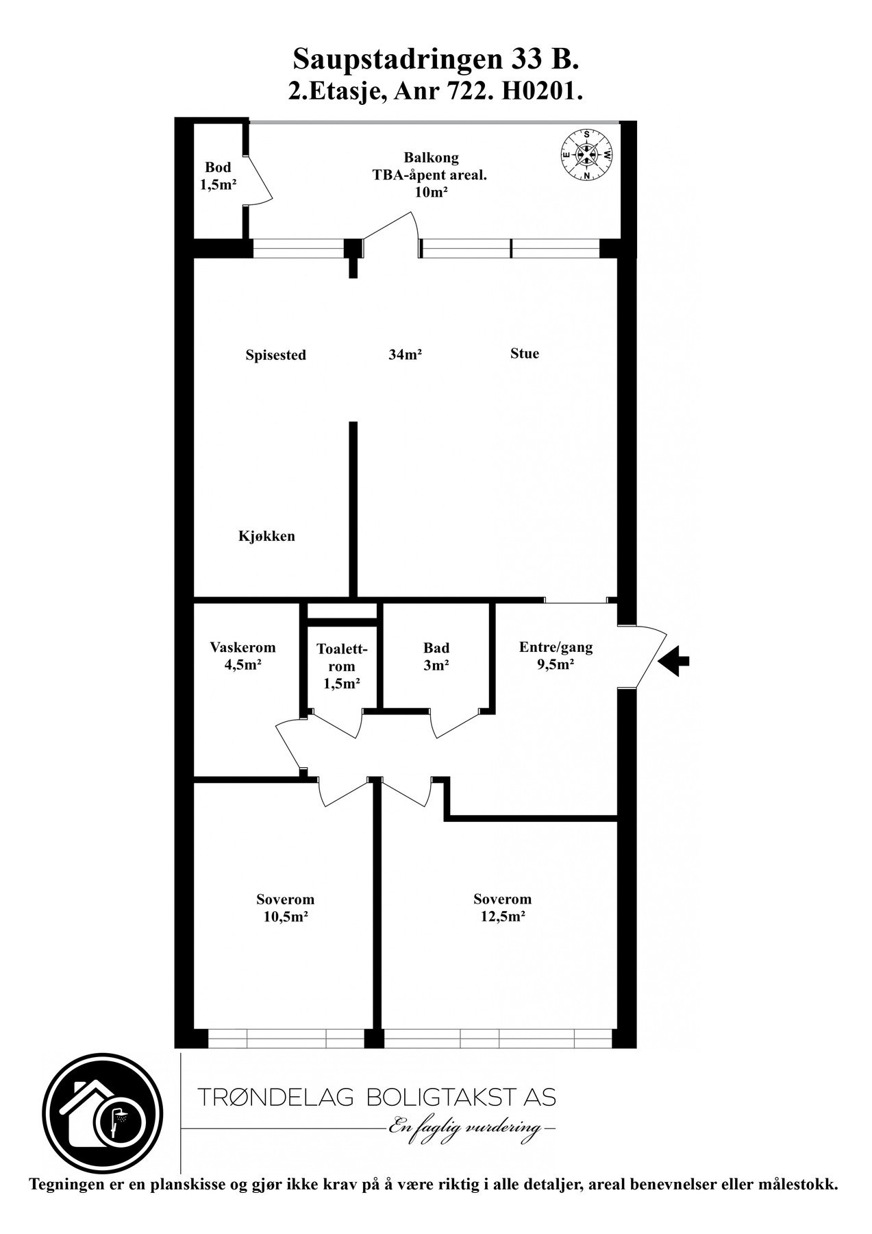 Planskisse. Galleribilde